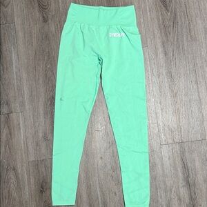 Gymshark women Mint Green High-Waist Leggings